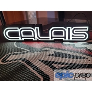VK VL Calais Badge Holden Black & White 3D LED Backlit Light Box Desk Lamp