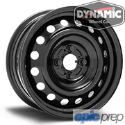 Dynamic Wheel Co OEM Plus Steel Wheel 15x6" 4x108 4x4.25" +47 5.35"BS Black