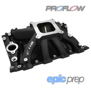 Proflow Intake Manifold Max Jr Black Single Plane Carby VN Head Holden 2894-BK
