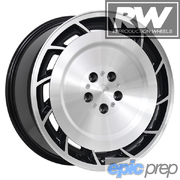 Reproduction Wheels Aero Black Machined Face LEFT Wheel 19x8" 5x120 +38ET 6"BS