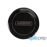 Simmons Centre Cap Black with Silver Inlay GENUINE