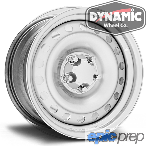 Dynamic Wheel Co Interceptor Steel Wheel 20x10" 5x114.3 5x4.5" +6 5.74"BS Silver