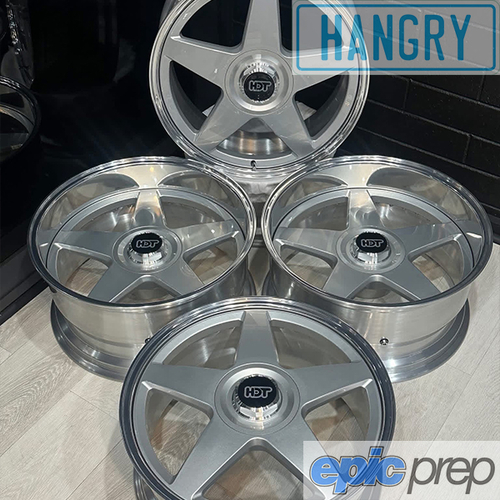 Hangry Forged 2 Piece Wheel SET Star Fronts 20x8.5" +42 Rears 20x10" -51 3.5"BS 5x120 PCD