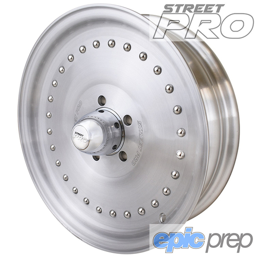 Street Pro 007 Autodrag Clear Coated Wheel 15x4" 5x120.65 5x4.75 2"BS -13ET