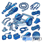 Trailer, Towing, Tie Down, Winches & Equipment